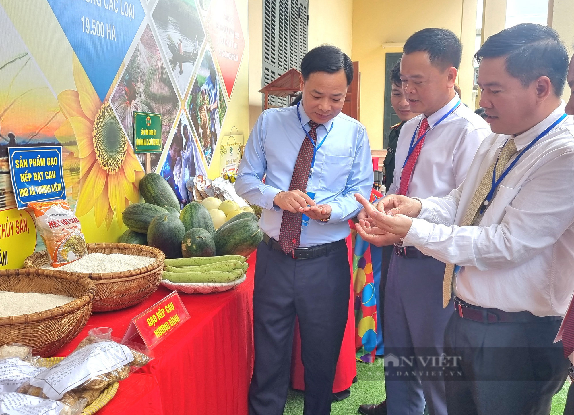 Ông Vũ Duy Tùng tái đắc cử Chủ tịch Hội Nông dân huyện Kim Sơn - Ảnh 5.