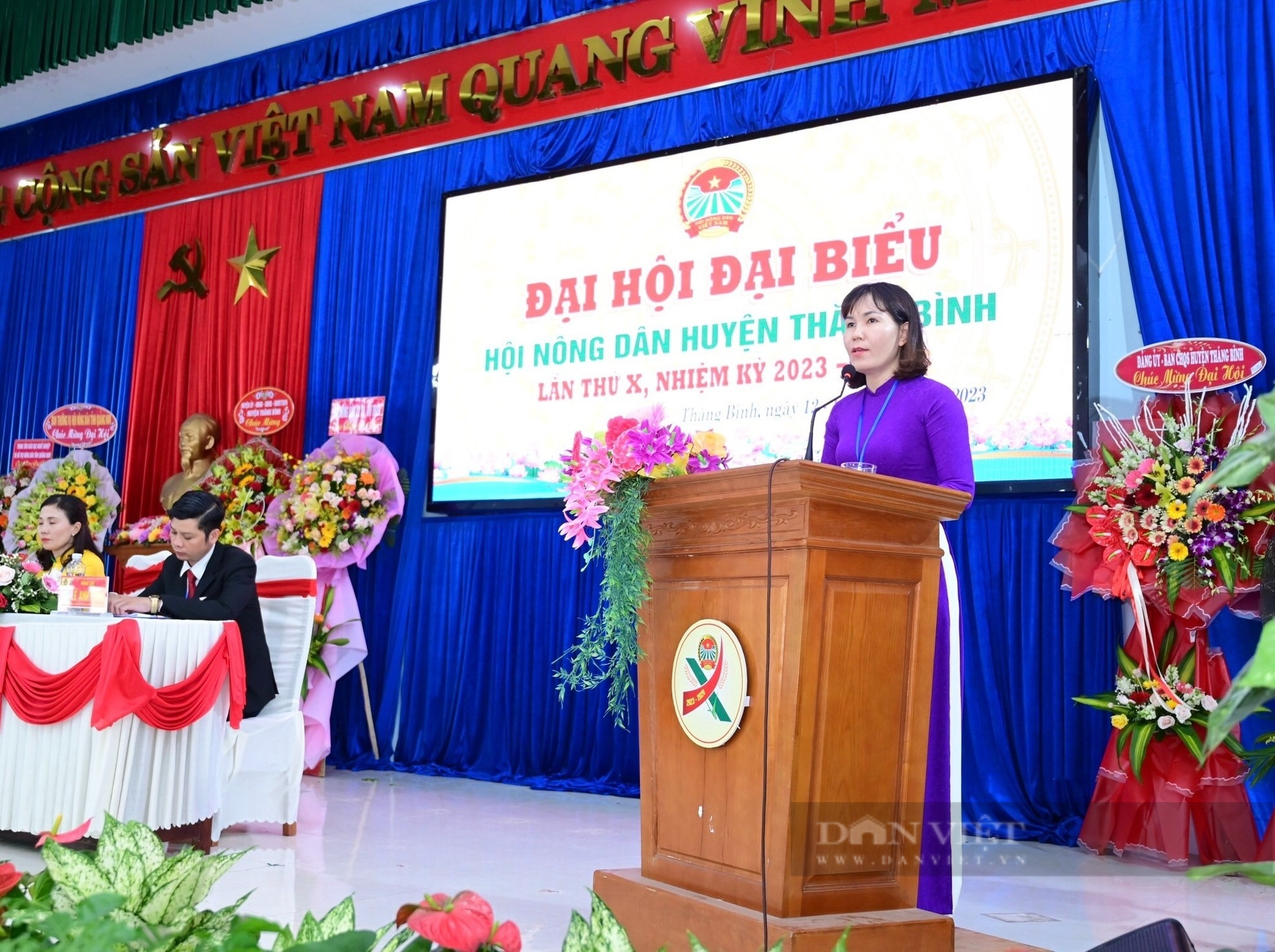 Quảng Nam: Nhiều Hội Nông dân cấp huyện tổ chức thành công Đại hội đại biểu nhiệm kỳ 2023-2028 - Ảnh 5.