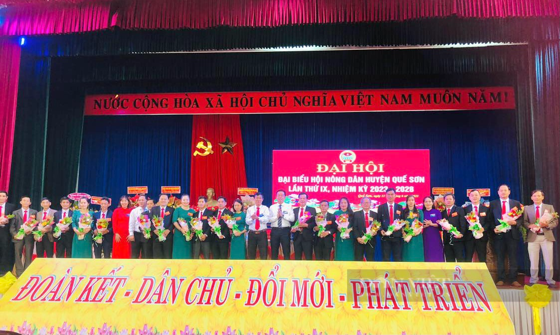 Quảng Nam: Nhiều Hội Nông dân cấp huyện tổ chức thành công Đại hội đại biểu nhiệm kỳ 2023-2028 - Ảnh 6.
