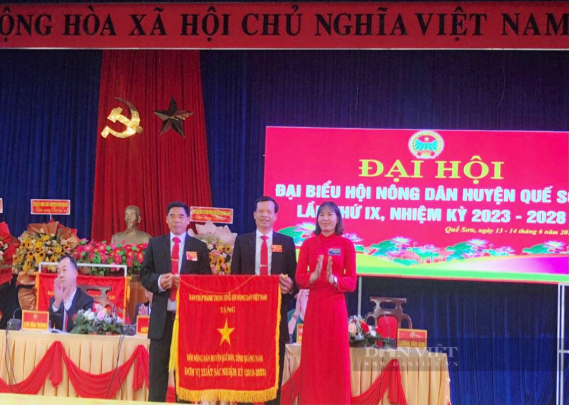 Quảng Nam: Nhiều Hội Nông dân cấp huyện tổ chức thành công Đại hội đại biểu nhiệm kỳ 2023-2028 - Ảnh 7.