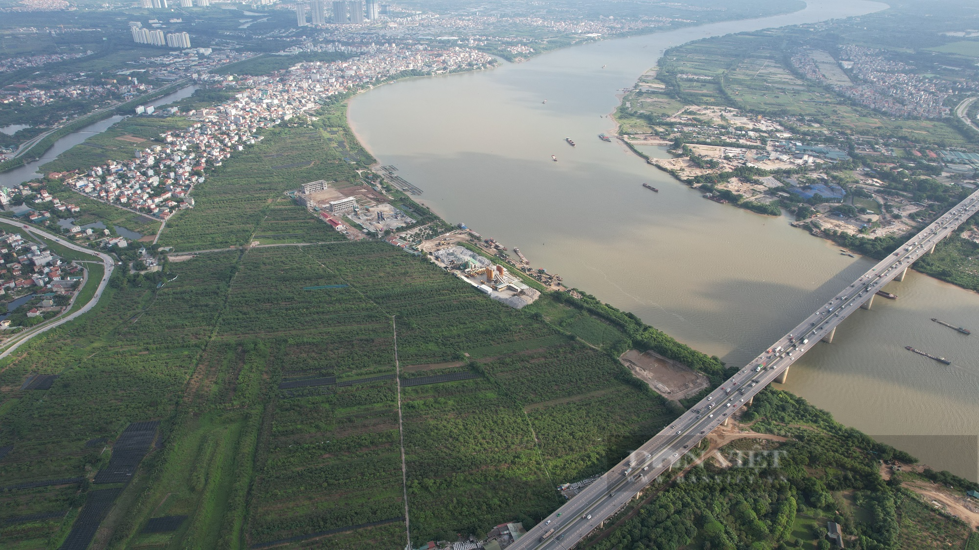 Điều chỉnh quy hoạch chung Thủ đô với sông Hồng là trục xanh - Ảnh 1.