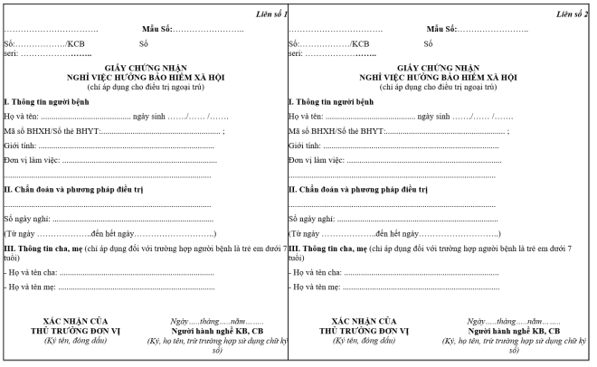 Người lao động phải có giấy xác nhận nghỉ ốm mới được hưởng bảo hiểm xã hội - Ảnh 1.