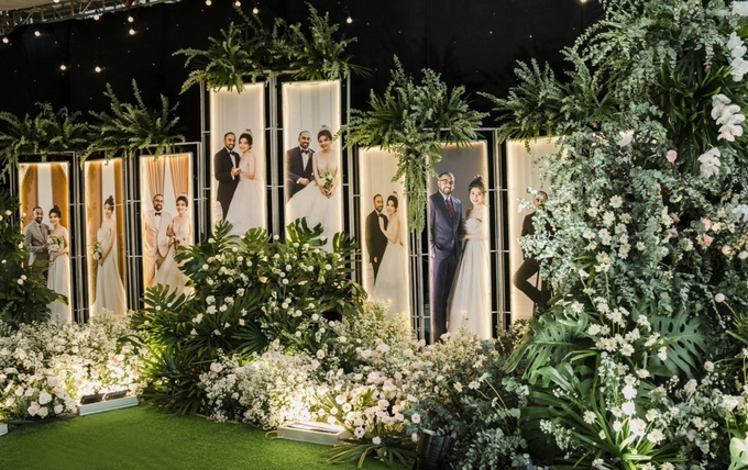 Đám cưới con gái đại gia ở Long An: Trang trí 2 tấn hoa, 200 người phục vụ - Ảnh 1.