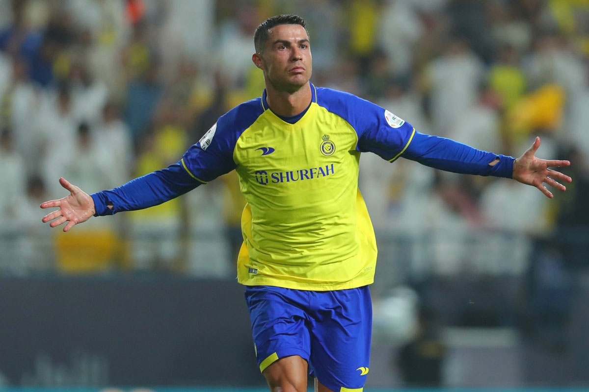 2. Cristiano Ronaldo (Al-Nassr). Photo: Getty.
