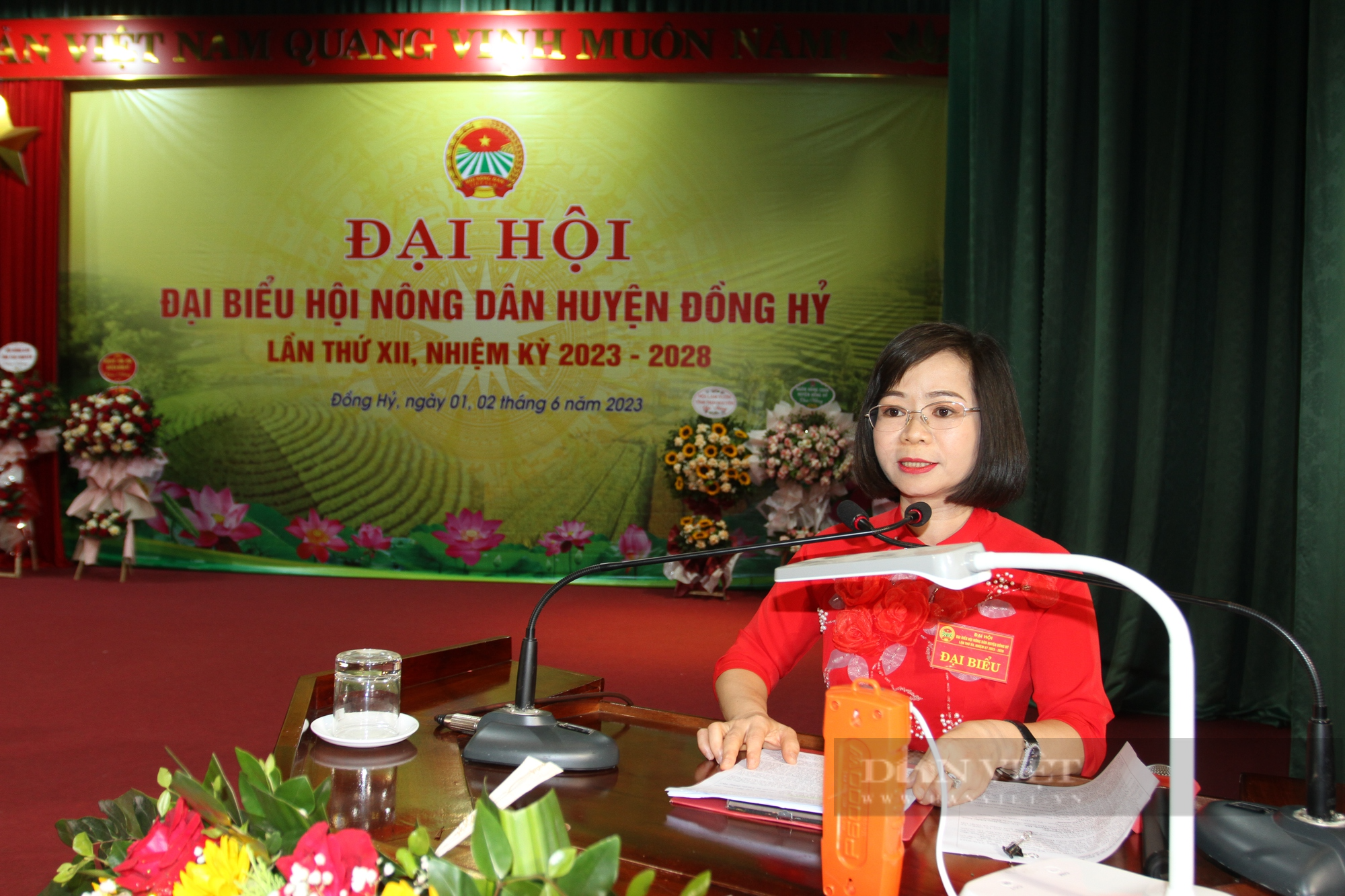 Đại hội Nông dân huyện Đồng Hỷ: Bà An Thị Hương tái đắc cử chức danh Chủ tịch  - Ảnh 2.