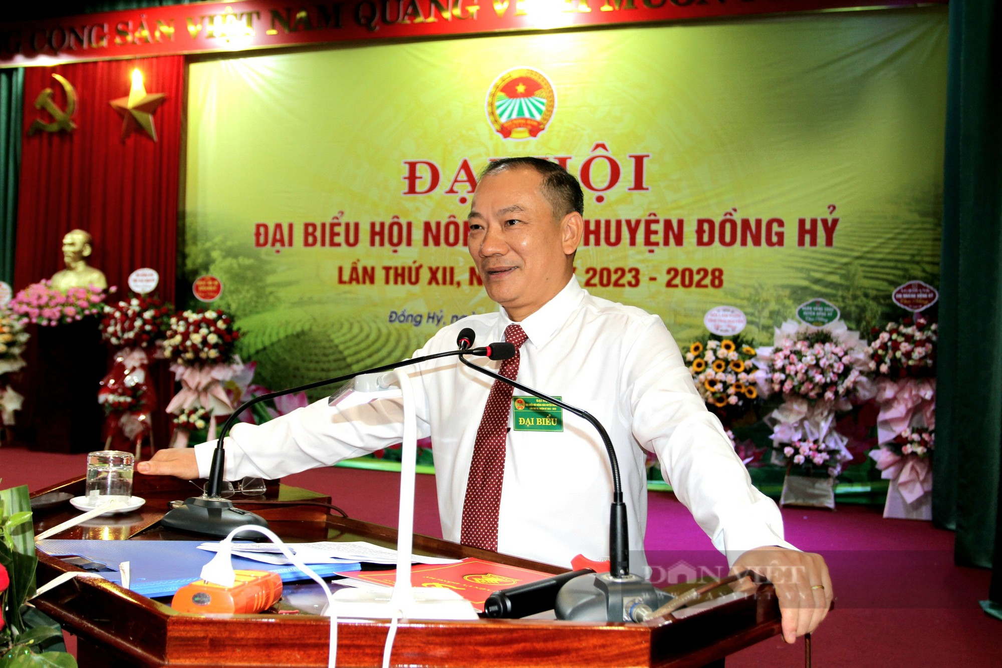 Đại hội Nông dân huyện Đồng Hỷ: Bà An Thị Hương tái đắc cử chức danh Chủ tịch  - Ảnh 4.
