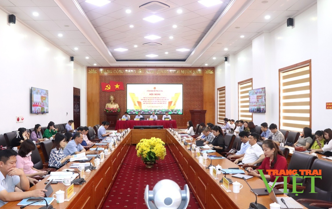 Chỉ số cải cách hành chính của tỉnh Lai Châu năm 2022 tăng 7 bậc - Ảnh 1.