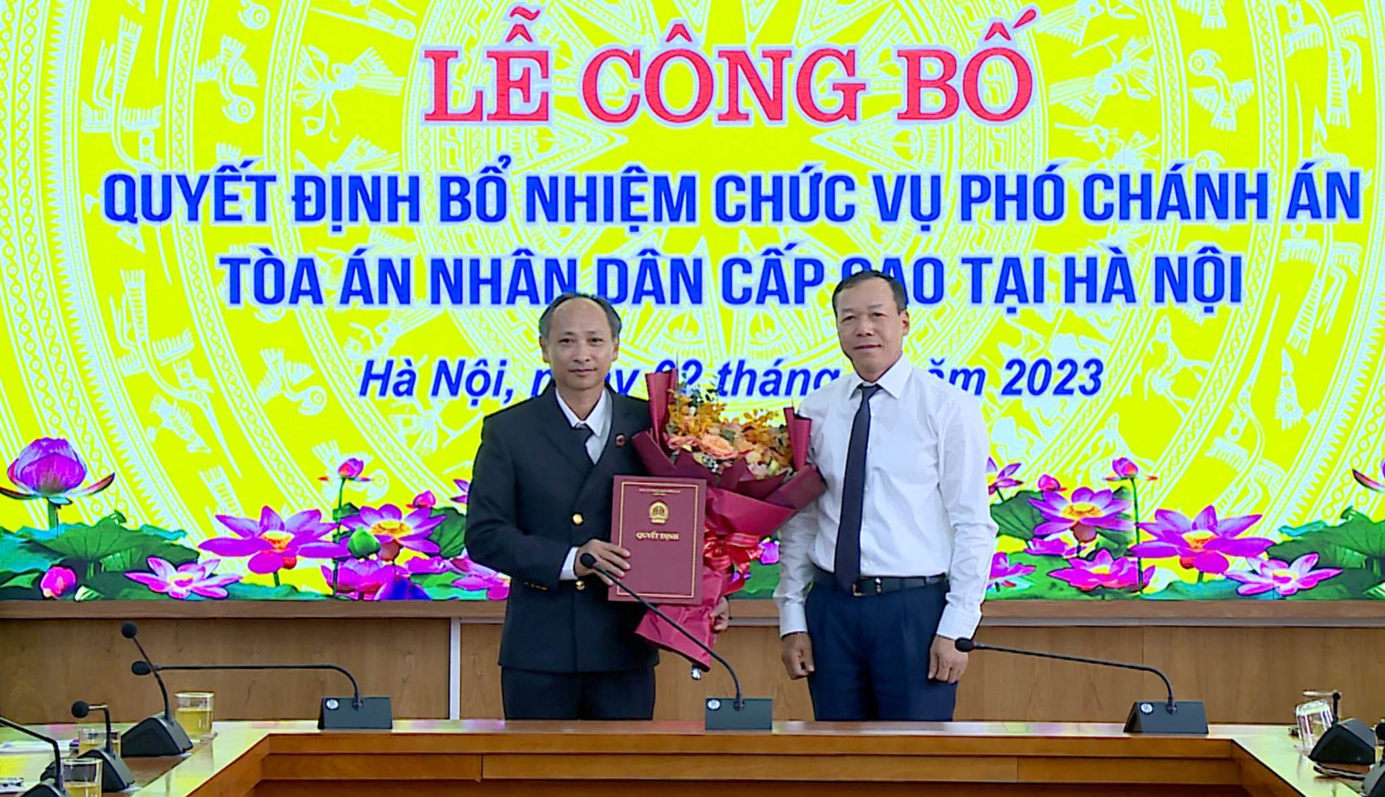 Chánh án Điện Biên được bổ nhiệm Phó chánh án TAND cấp cao tại Hà Nội - Ảnh 1.