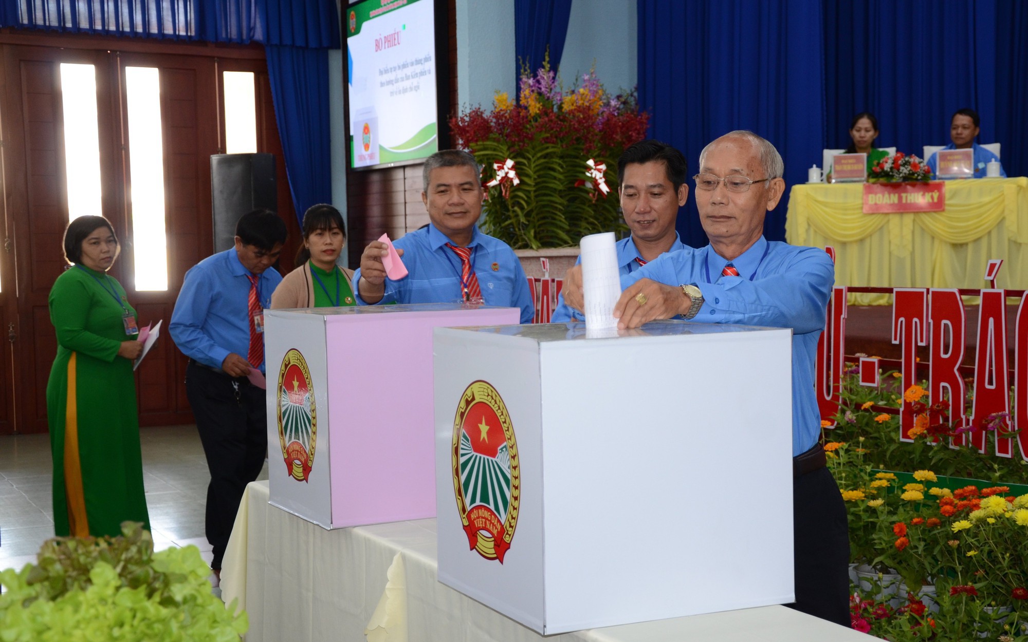 Đại hội Nông dân huyện Củ Chi, ông Võ Văn Thuận tái đắc cử chức danh Chủ tịch 