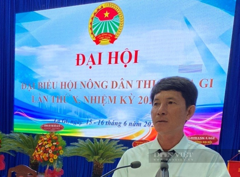 Bình Thuận: Ông Phạm Văn Mười tái đắc cử chức Chủ tịch và Hội Nông dân thị xã La Gi nhiệm kỳ 2023-2028 - Ảnh 8.