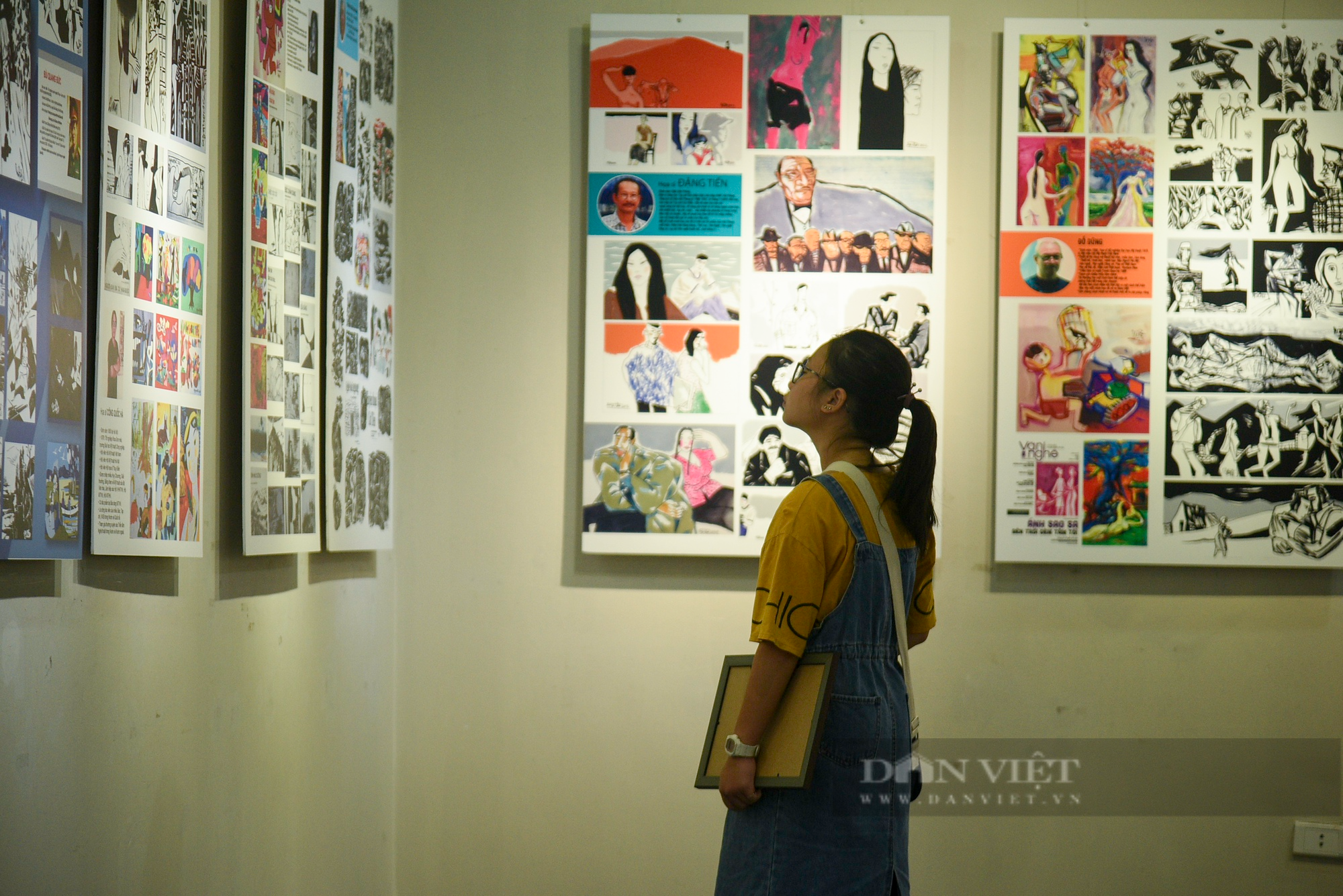 Hơn 1.000 tác phẩm minh họa báo chí Việt Nam được triển lãm tại Hà Nội - Ảnh 4.