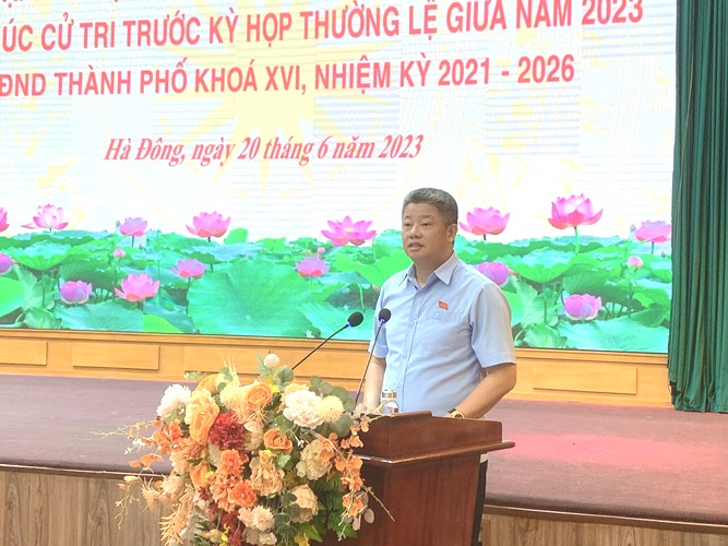 Dự án đường 18 năm chưa xong, cử tri Hà Nội kiến nghị không làm được thì kết thúc - Ảnh 2.