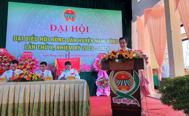 TT-Huế: Đại hội Hội Nông dân huyện Nam Đông, ông Nguyễn Thái Hà tái đắc cử chức vụ Chủ tịch  - Ảnh 2.