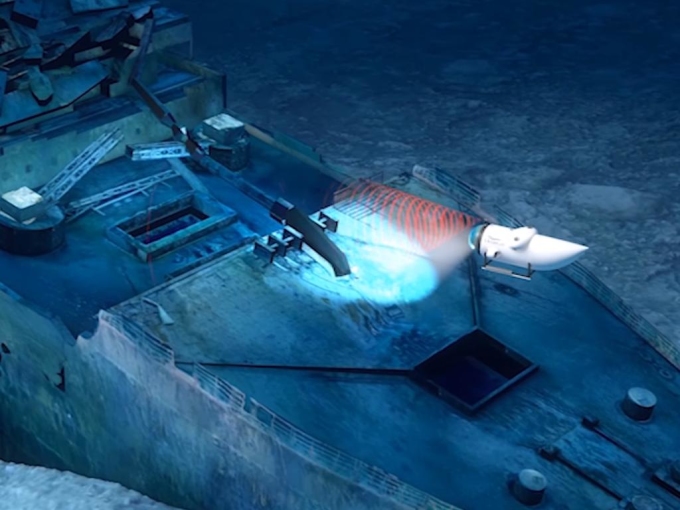 Tàu ngầm mất tích khi tham quan xác Titanic chỉ còn 40 giờ oxy - Ảnh 2.