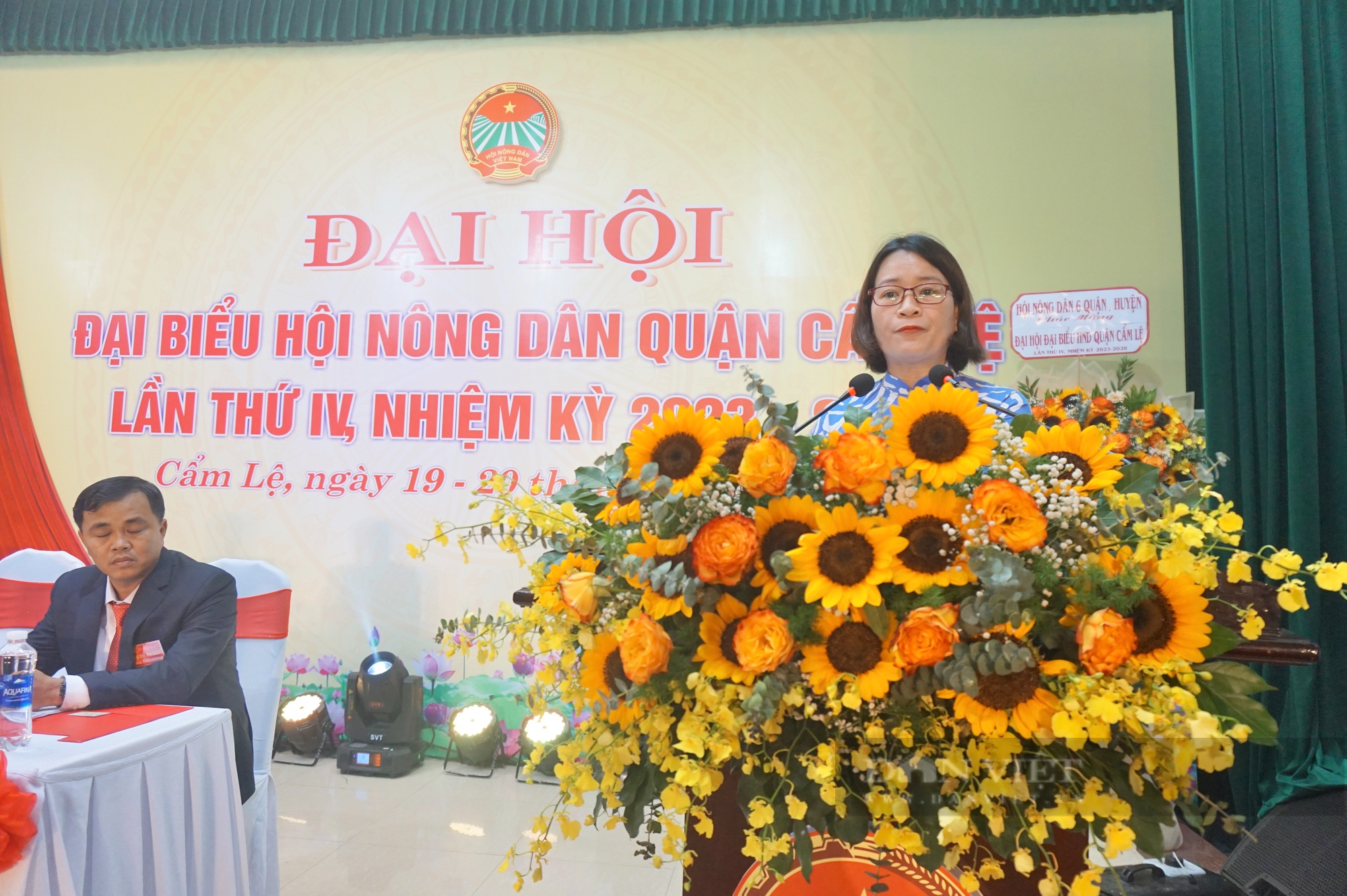 Đại hội Hội Nông dân quận Cẩm Lệ, bà Hứa Thị Thuỳ Phương tái đắc cử chức Chủ tịch - Ảnh 4.