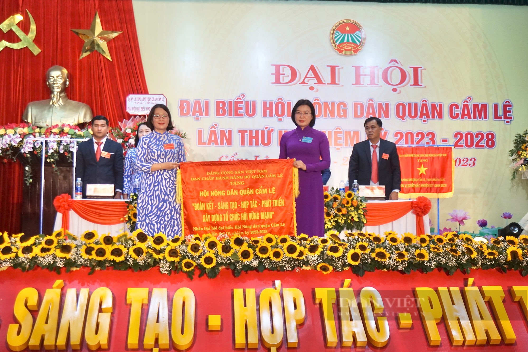 Đại hội Hội Nông dân quận Cẩm Lệ, bà Hứa Thị Thuỳ Phương tái đắc cử chức Chủ tịch - Ảnh 6.
