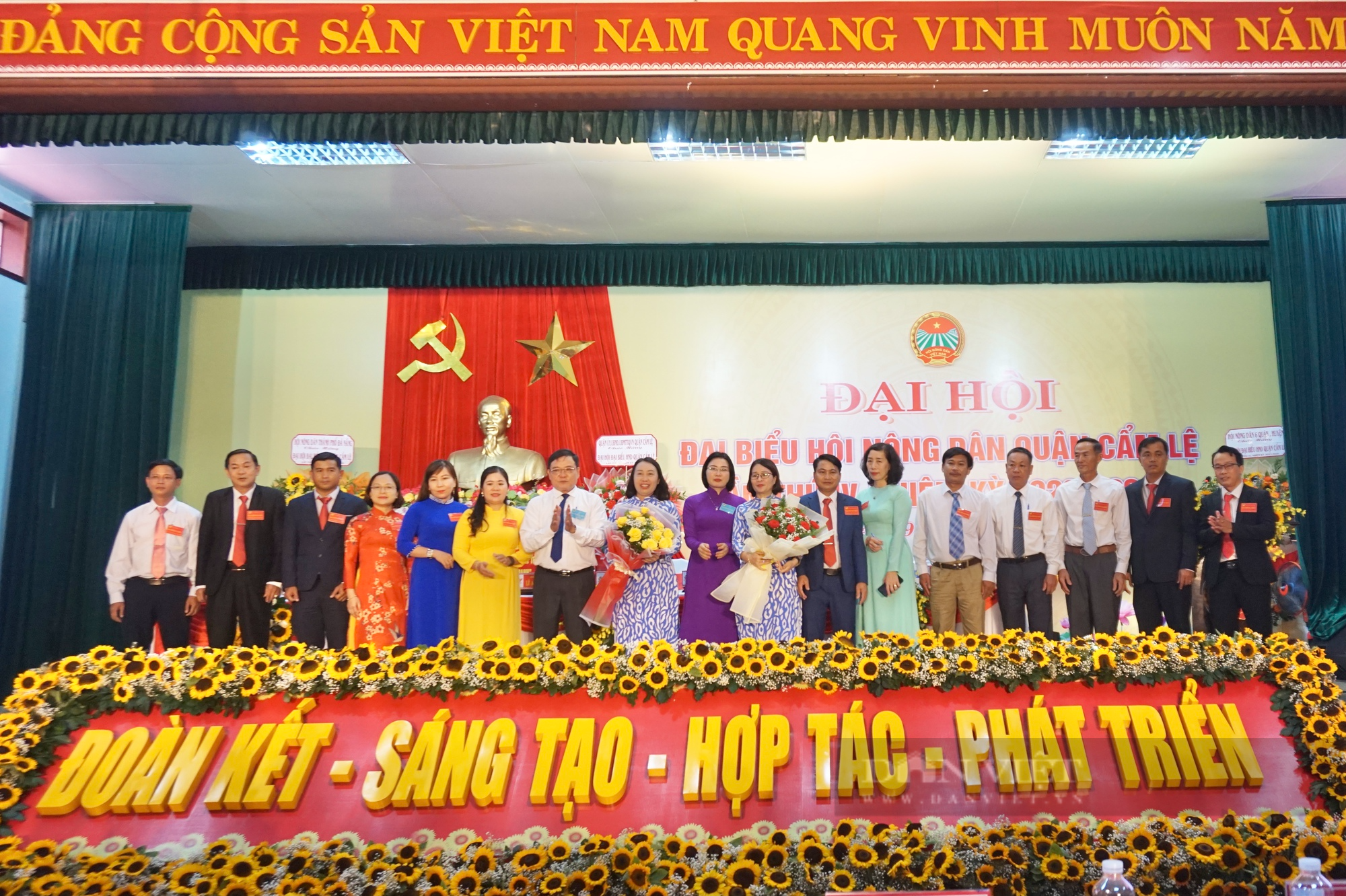 Đại hội Hội Nông dân quận Cẩm Lệ, bà Hứa Thị Thuỳ Phương tái đắc cử chức Chủ tịch - Ảnh 8.