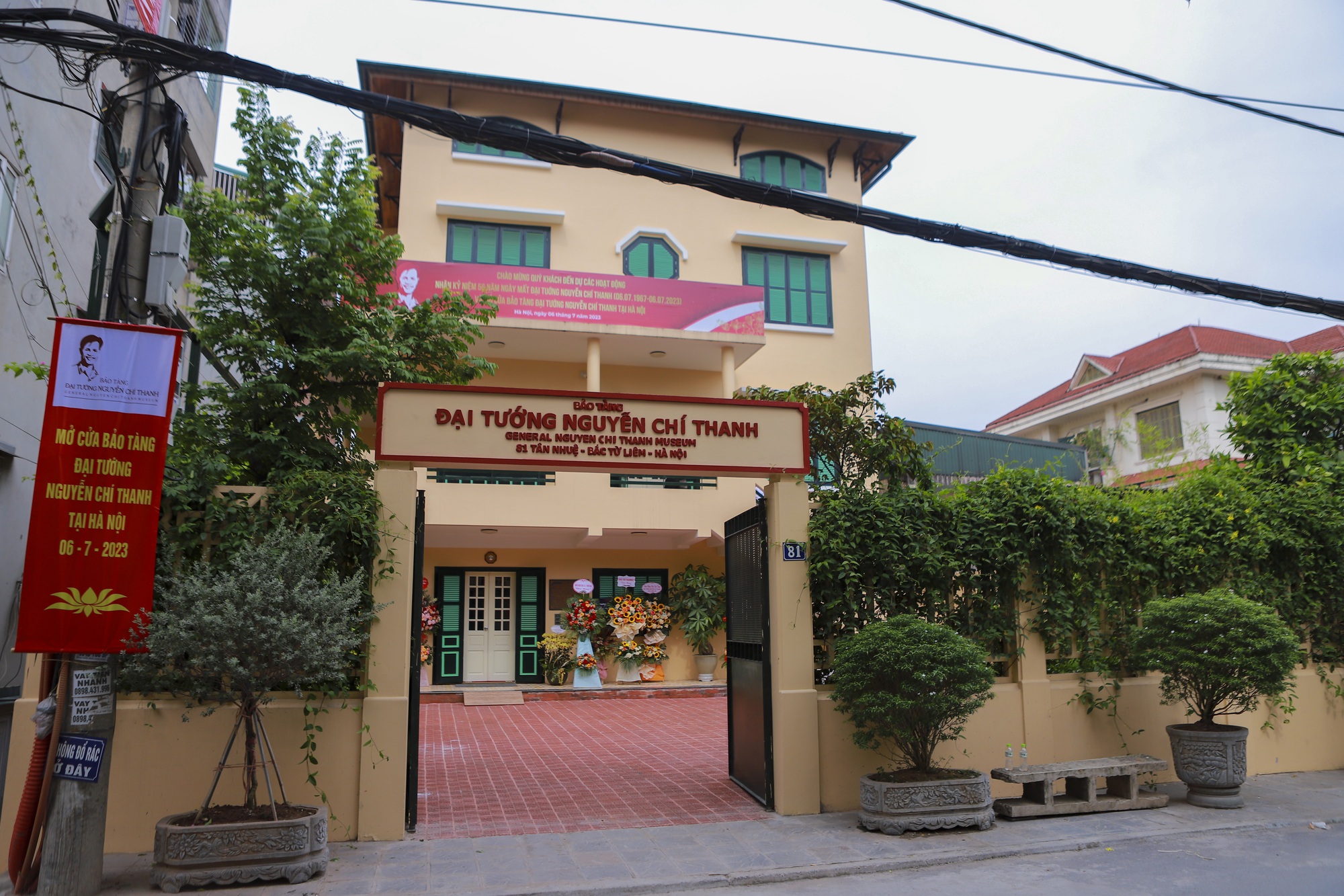 Bảo tàng Đại tướng Nguyễn Chí Thanh tại Hà Nội mở cửa đón khách tham quan thử nghiệm - Ảnh 1.