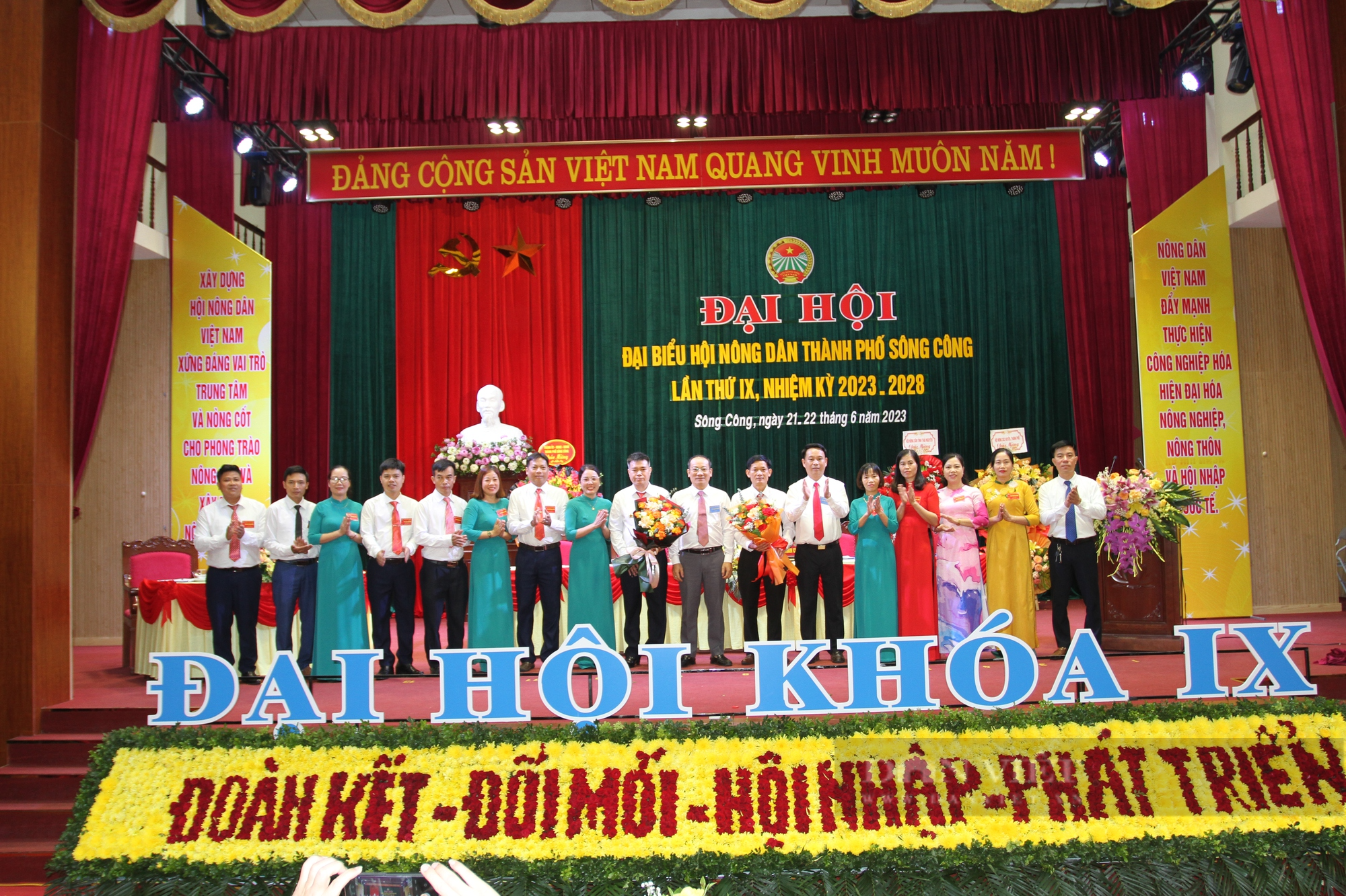 Ông Trần Minh Tâm tái đắc cử Chủ tịch Hội Nông dân TP.Sông Công (Thái Nguyên) - Ảnh 3.