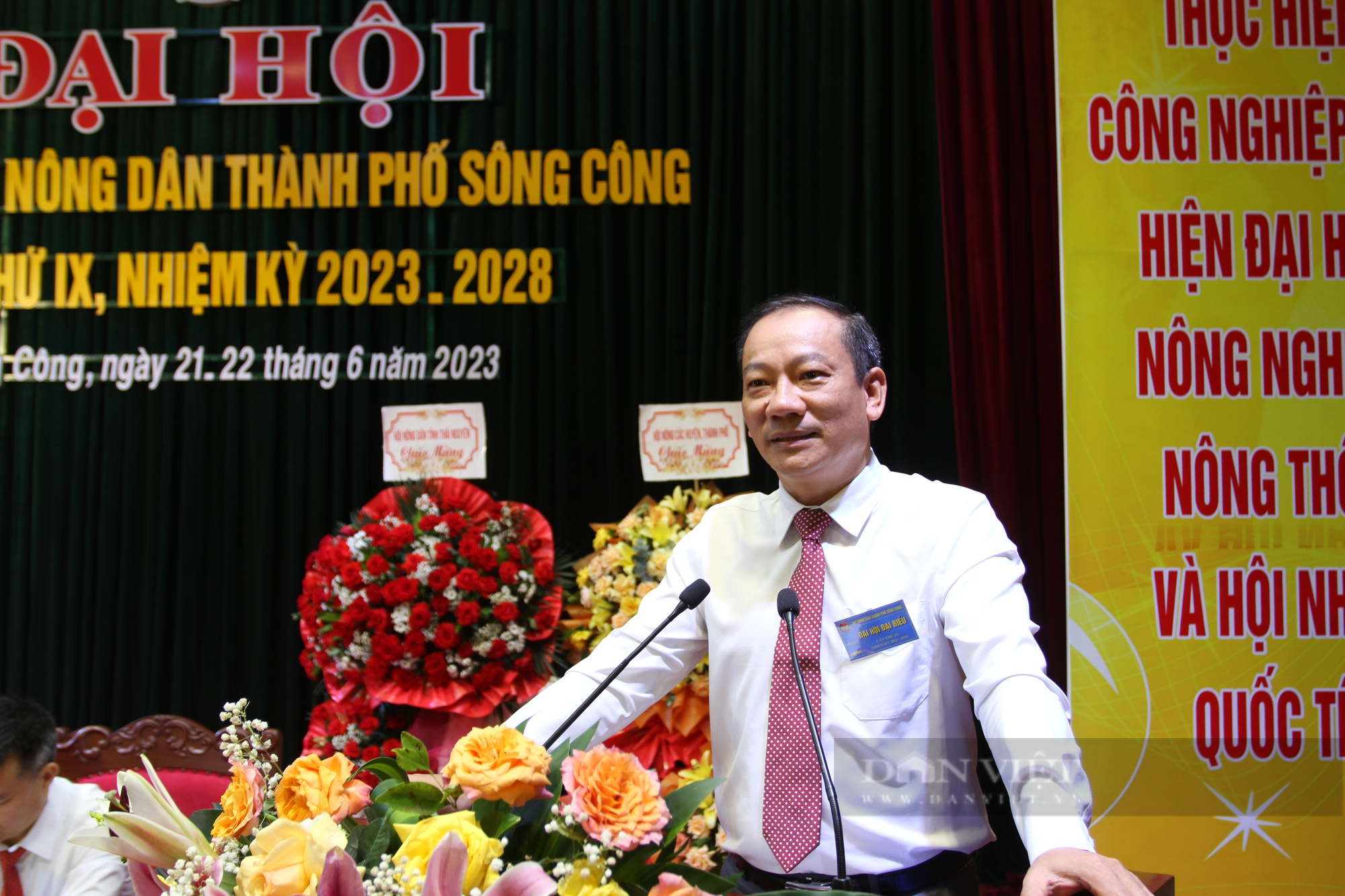 Ông Trần Minh Tâm tái đắc cử Chủ tịch Hội Nông dân TP.Sông Công (Thái Nguyên) - Ảnh 5.