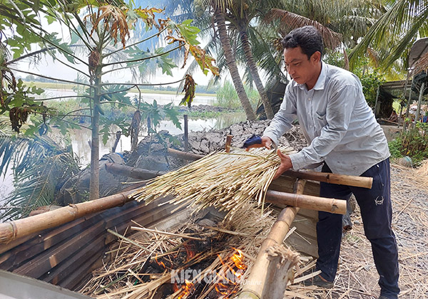 Ngồi nhà cưa tre, vót ra thứ này, chị em phụ nữ ấp Xẻo Cui ở Kiên Giang có tiền quanh năm - Ảnh 3.