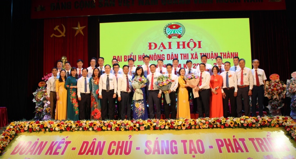 100% Hội Nông dân cấp huyện ở Bắc Ninh tổ chức thành công Đại hội - Ảnh 2.