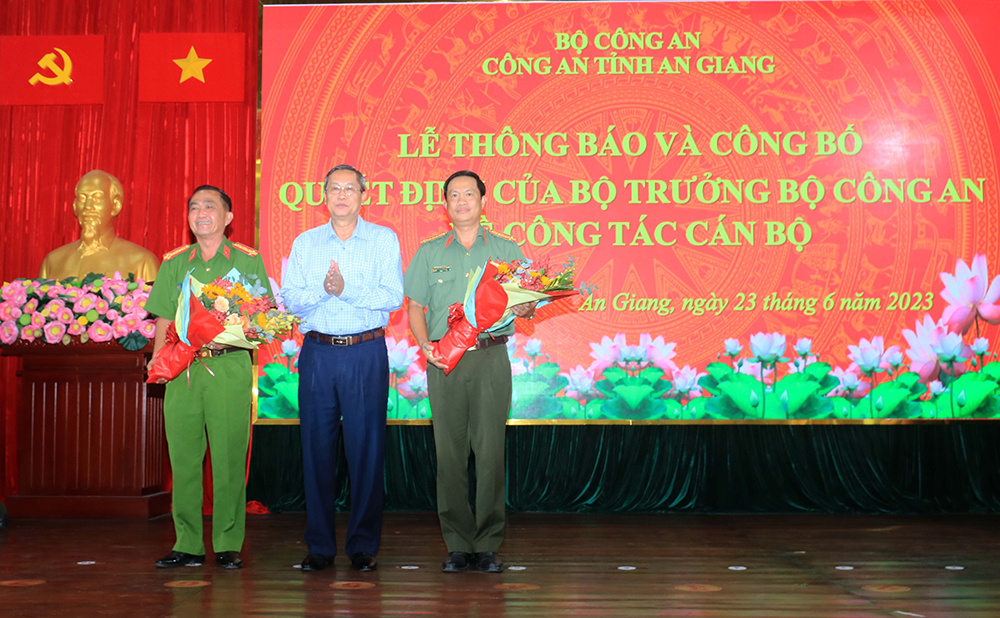 Phó Giám đốc Công an Kiên Giang được điều động nhận nhiệm vụ tại Công an An Giang - Ảnh 3.