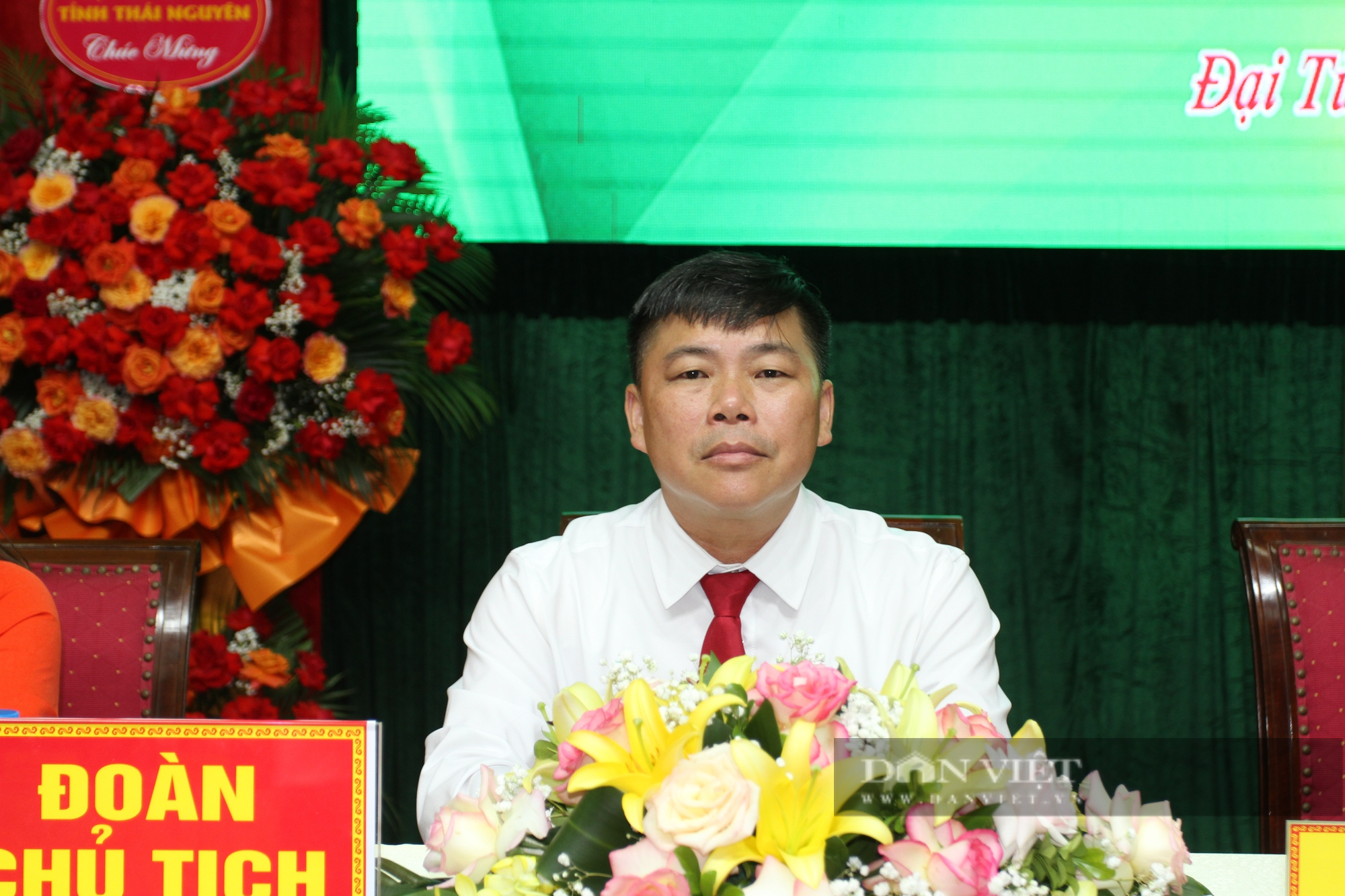 Ông Chu Hồng Thái được bầu giữ chức Chủ tịch Hội Nông dân huyện Đại Từ, tỉnh Thái Nguyên - Ảnh 2.