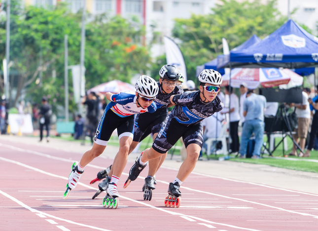 Gần 300 VĐV đua xuất tới ASIAD 19 tại Giải vô địch Roller Sports quốc gia 2023  - Ảnh 2.