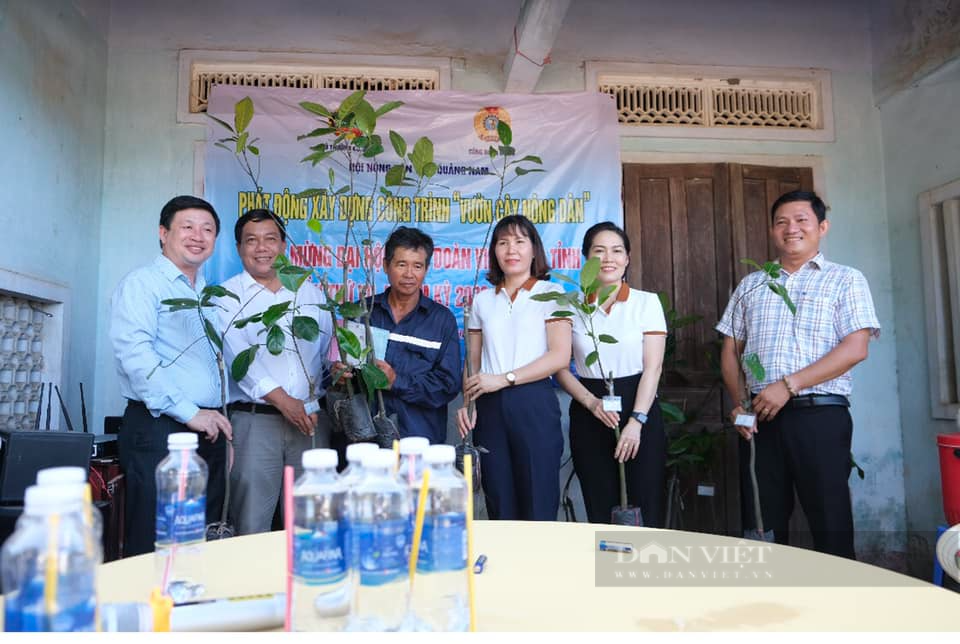 Quảng Nam: Mô hình “Vườn cây nông dân” chào mừng Đại hội Công đoàn Viên chức tỉnh nhiệm kỳ 2023-2028 - Ảnh 2.