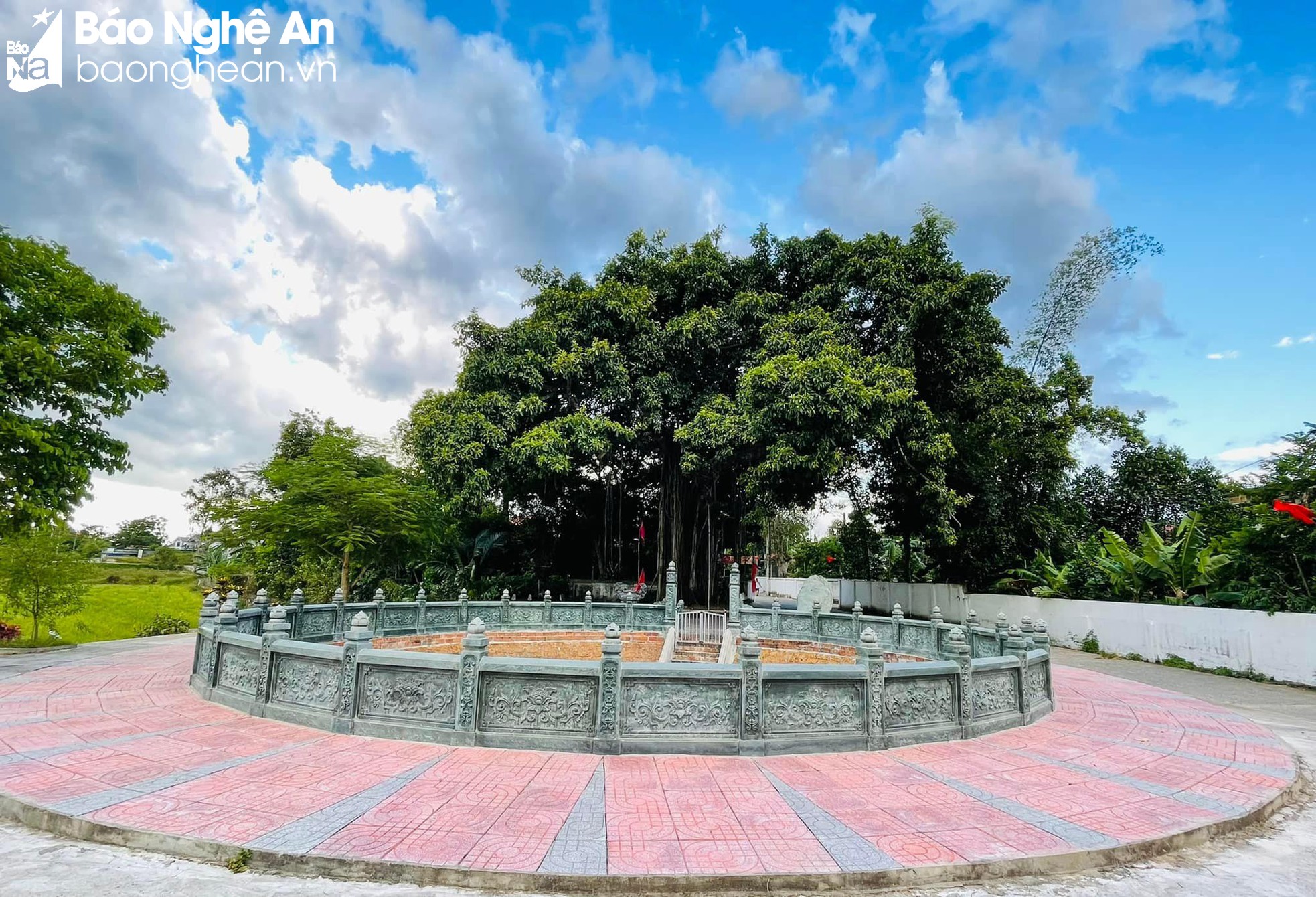 Giếng cổ ở một làng của Nghệ An to đẹp soi bóng cây đa cổ thụ hàng trăm năm tuổi - Ảnh 7.