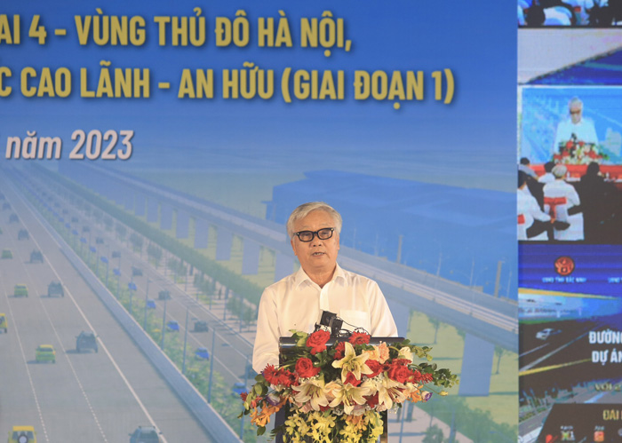 Phát lệnh khởi công đường Vành đai 4, Thủ tướng nhắc nhở cần &quot;vượt nắng thắng mưa&quot; - Ảnh 2.