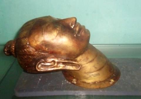Ngắm mải mê những cổ vật Champa, có đầu tượng thần Siva bằng vàng được tìm thấy ở Quảng Nam - Ảnh 1.