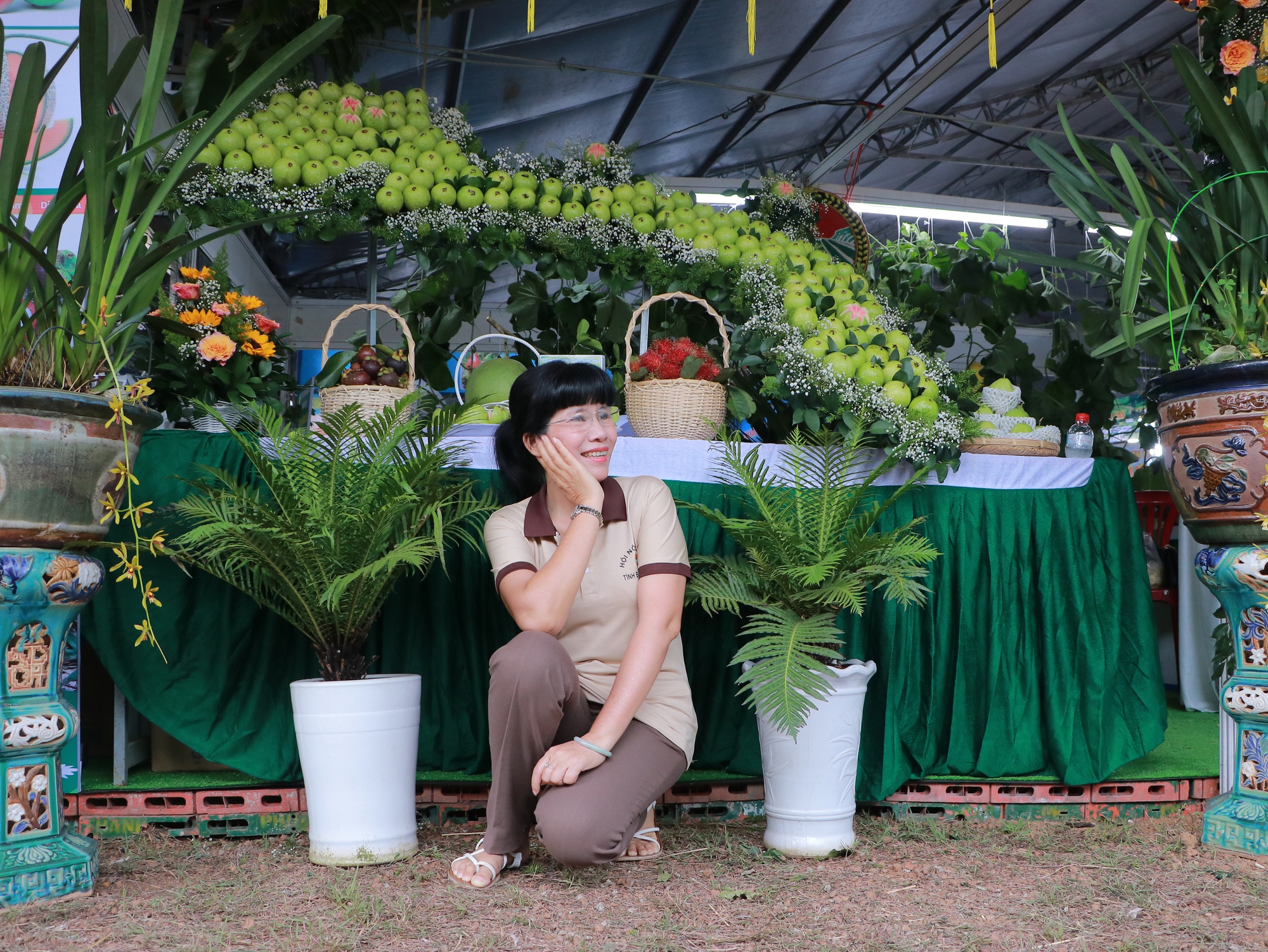 Hội Nông dân tỉnh Bình Phước tổ chức hội chợ trái cây, thu hút hơn 30.000 lượt tham quan - Ảnh 3.