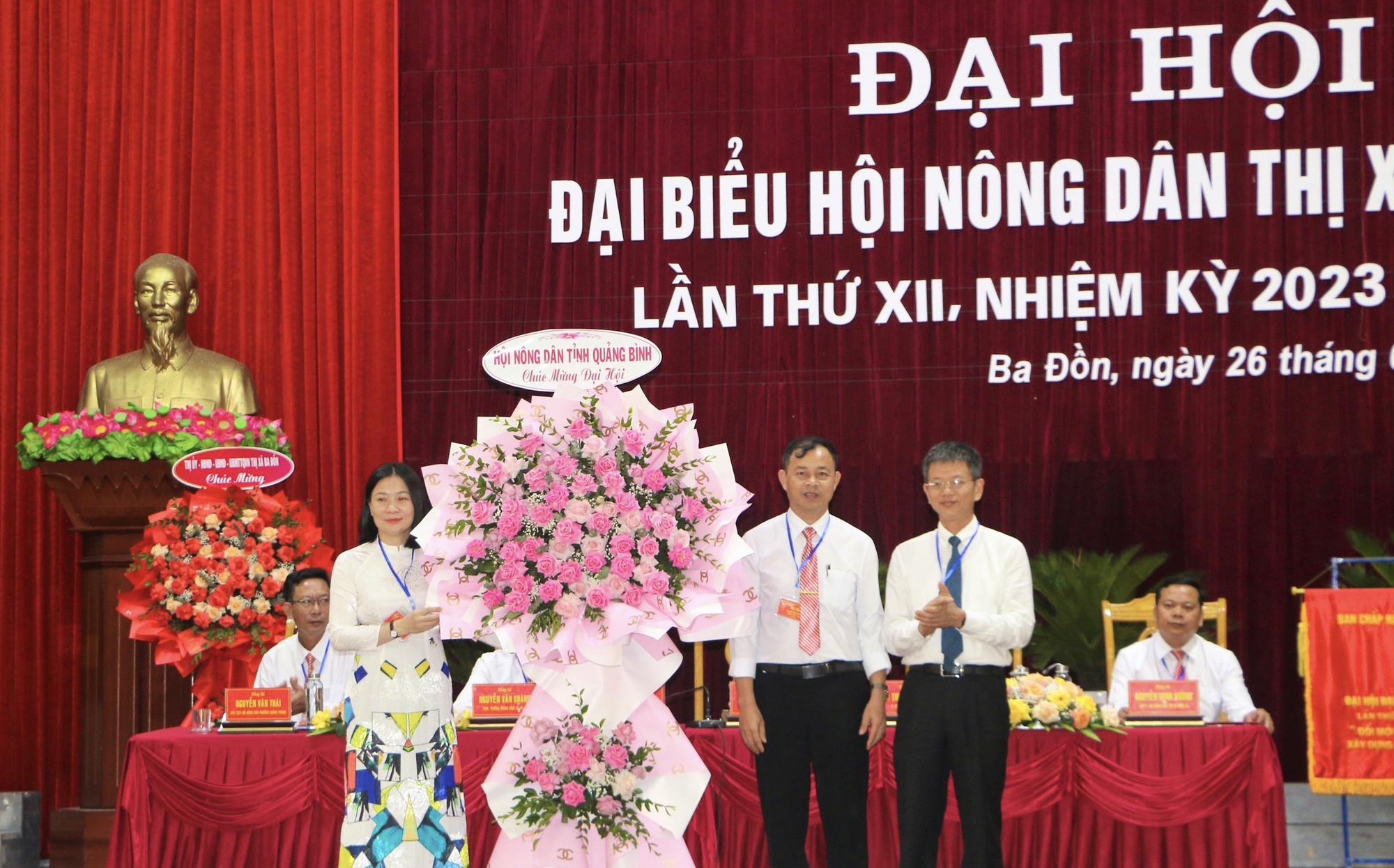 Đại hội Hội Nông dân thị xã Ba Đồn: Ông Nguyễn Quốc Đồng được bầu giữ chức Chủ tịch - Ảnh 3.
