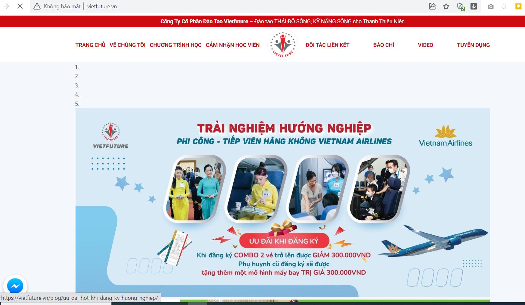 Cảnh báo giả mạo trại hè hướng nghiệp hàng không
Vietnam Airlines - Ảnh 2.