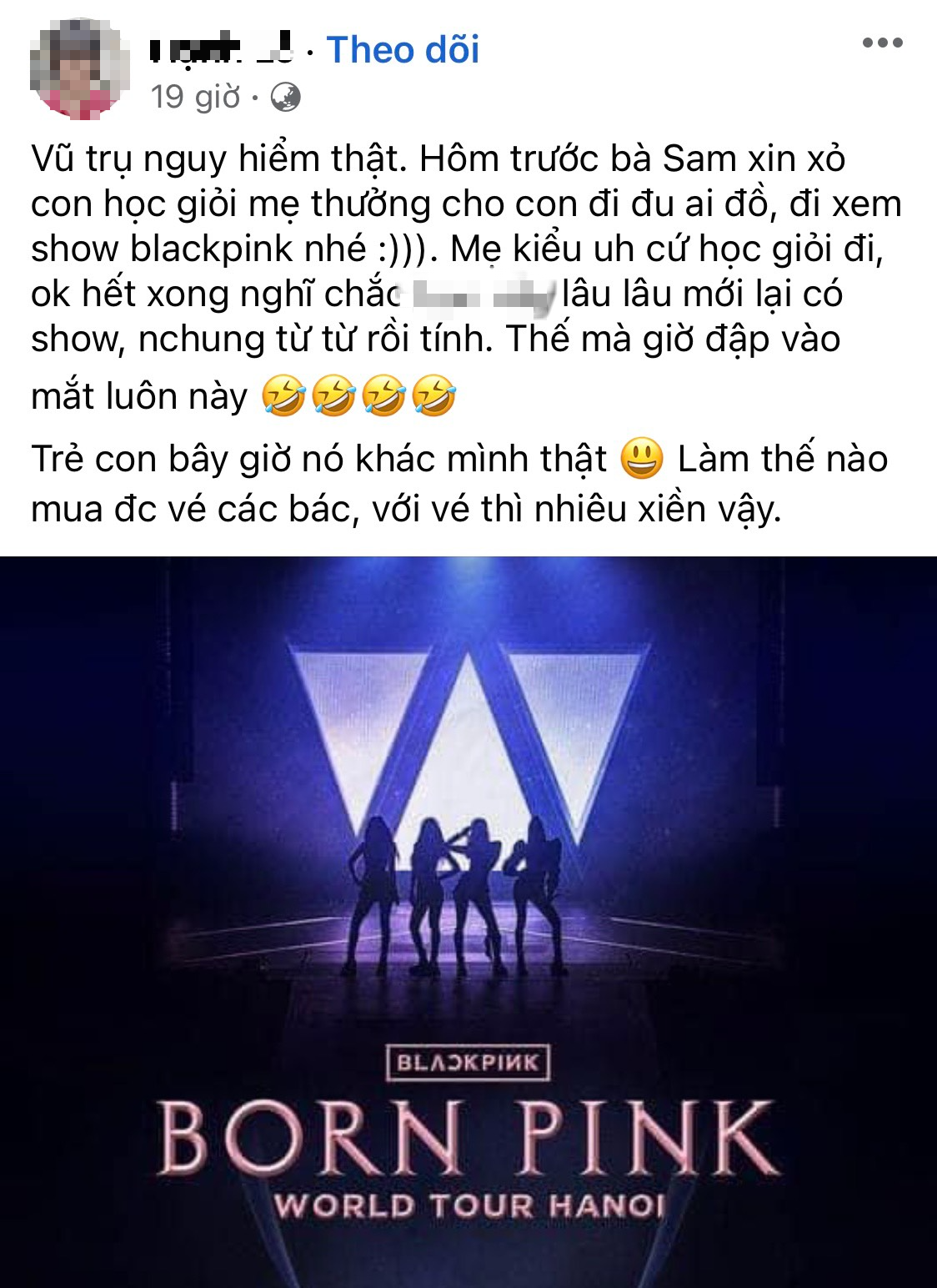 Phản ứng của &quot;ông bố quốc dân&quot; khi con gái muốn đi xem Blackpink: &quot;Bố có thể nhịn ăn nếu con thích&quot; - Ảnh 5.