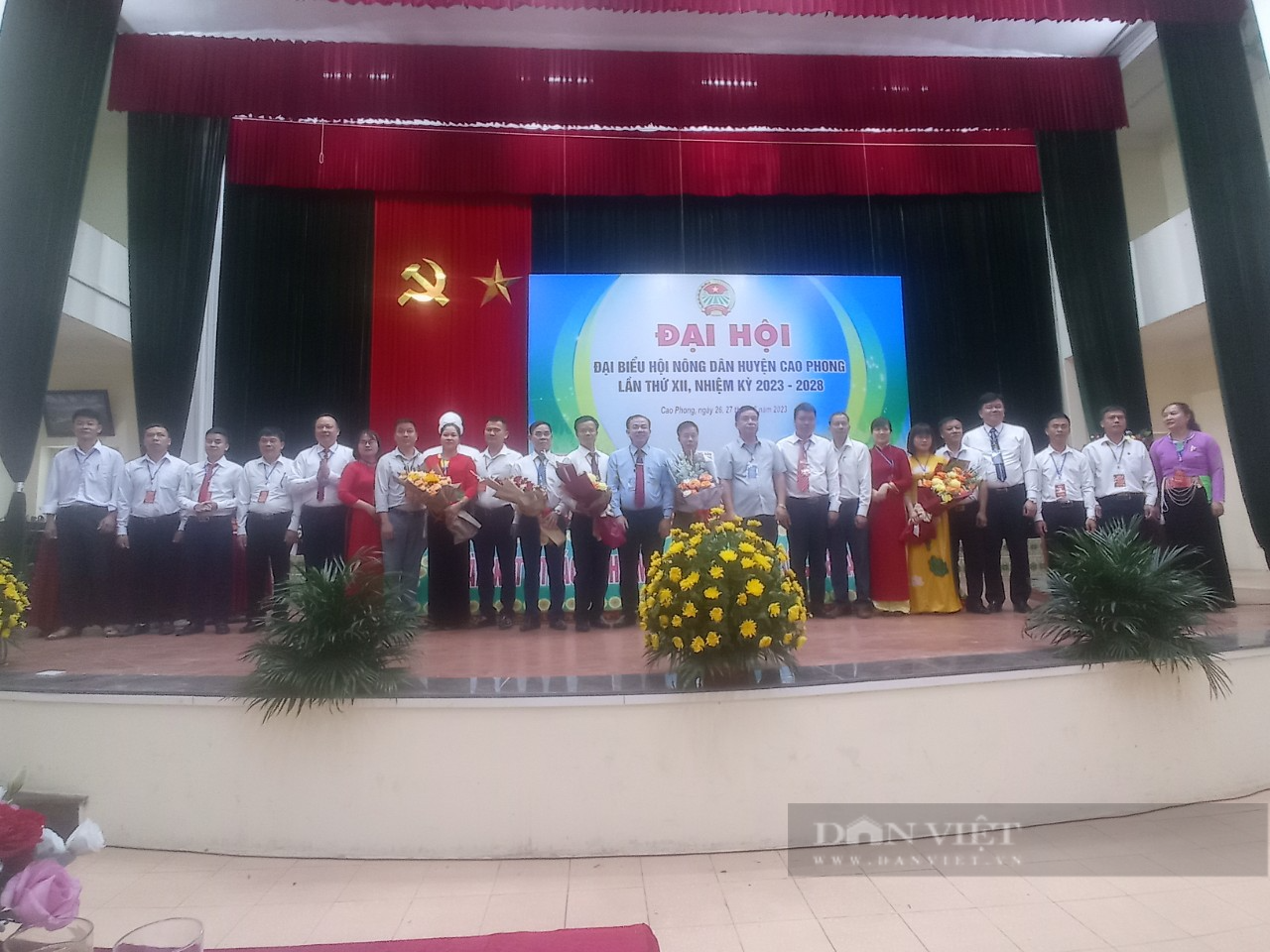 Đại hội Đại biểu Hội Nông dân huyện Cao Phong: Hơn 10.000 hộ đạt danh hiệu &quot;Nông dân sản xuất kinh doanh giỏi&quot; các cấp. - Ảnh 5.