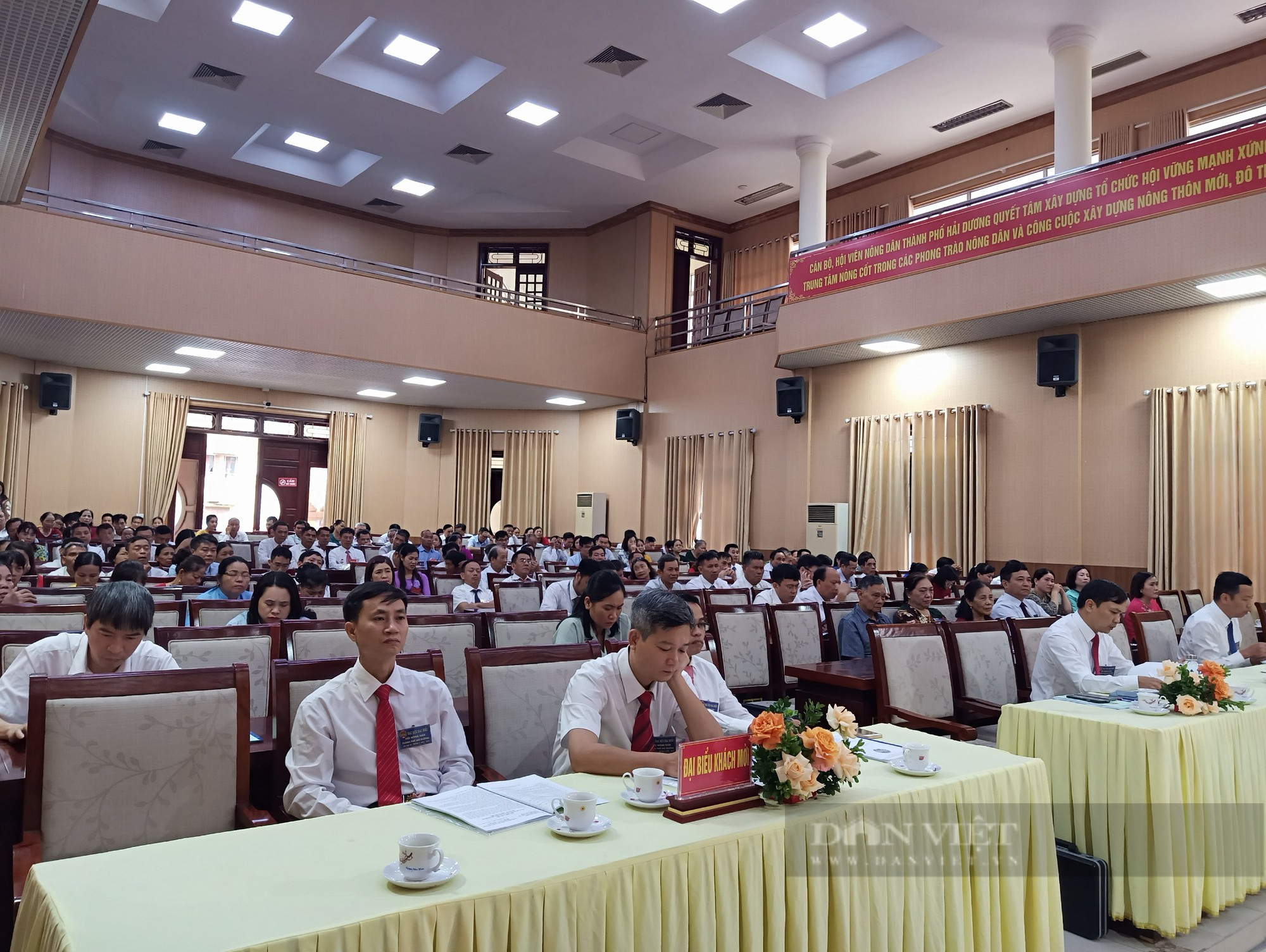 Đại hội Đại biểu Hội nông dân TP Hải Dương, bà Nguyễn Hải Yến tái đắc cử chức Chủ tịch - Ảnh 4.