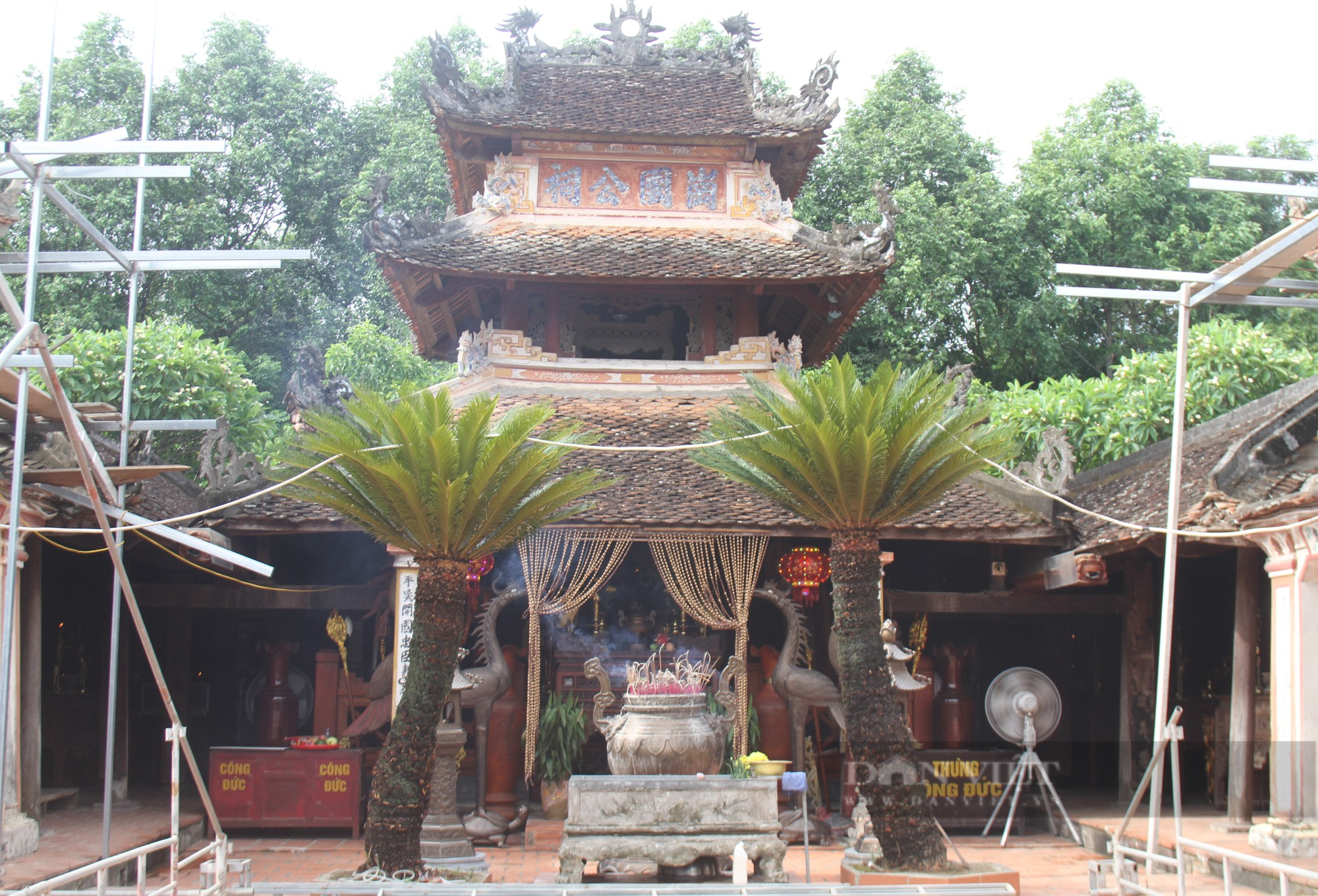 Ngôi đền hơn 550 năm tuổi thờ vị tướng từng vào sinh ra tử với vua Lê Lợi, phò trợ 4 đời vua - Ảnh 3.