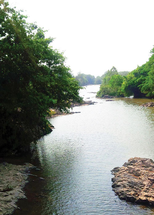 Dòng sông chảy qua một thị xã ở Bình Thuận chưa đầy 10km, đá chồng chất, già, trẻ ra sông nổi lửa hát hò - Ảnh 1.