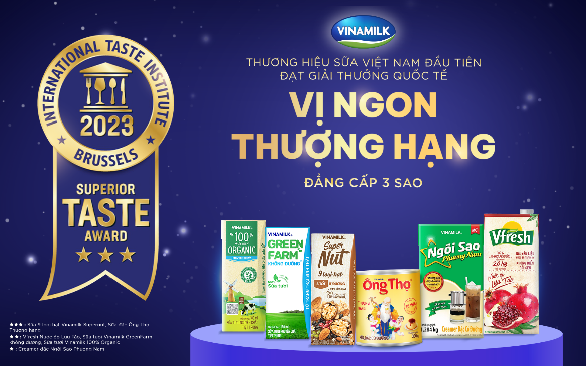 Không chỉ có sao từ Michelin, lần đầu tiên các sản phẩm sữa Việt Nam đã nhận được 3 sao cho vị ngon - Ảnh 4.