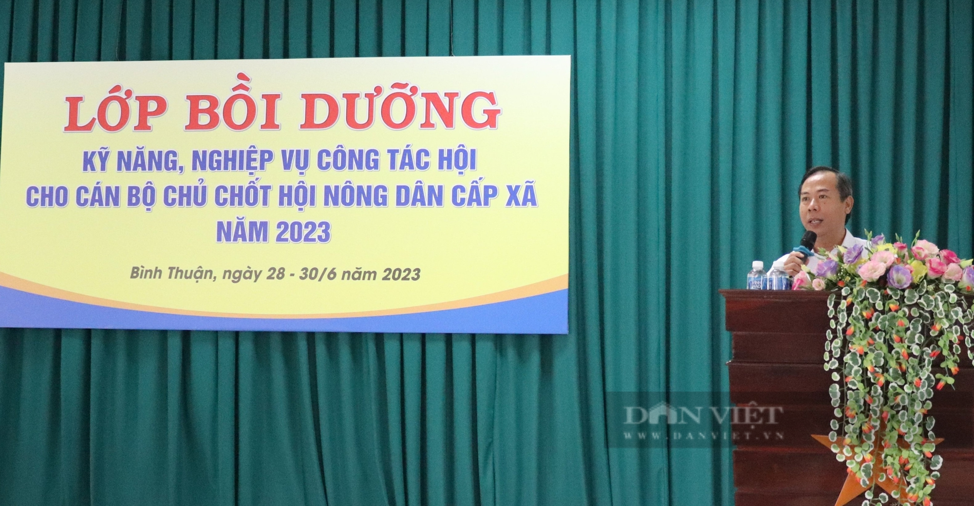 Bình Thuận: 125 cán bộ hội tham dự khóa tập huấn nghiệp vụ công tác Hội Nông dân năm 2023 - Ảnh 2.