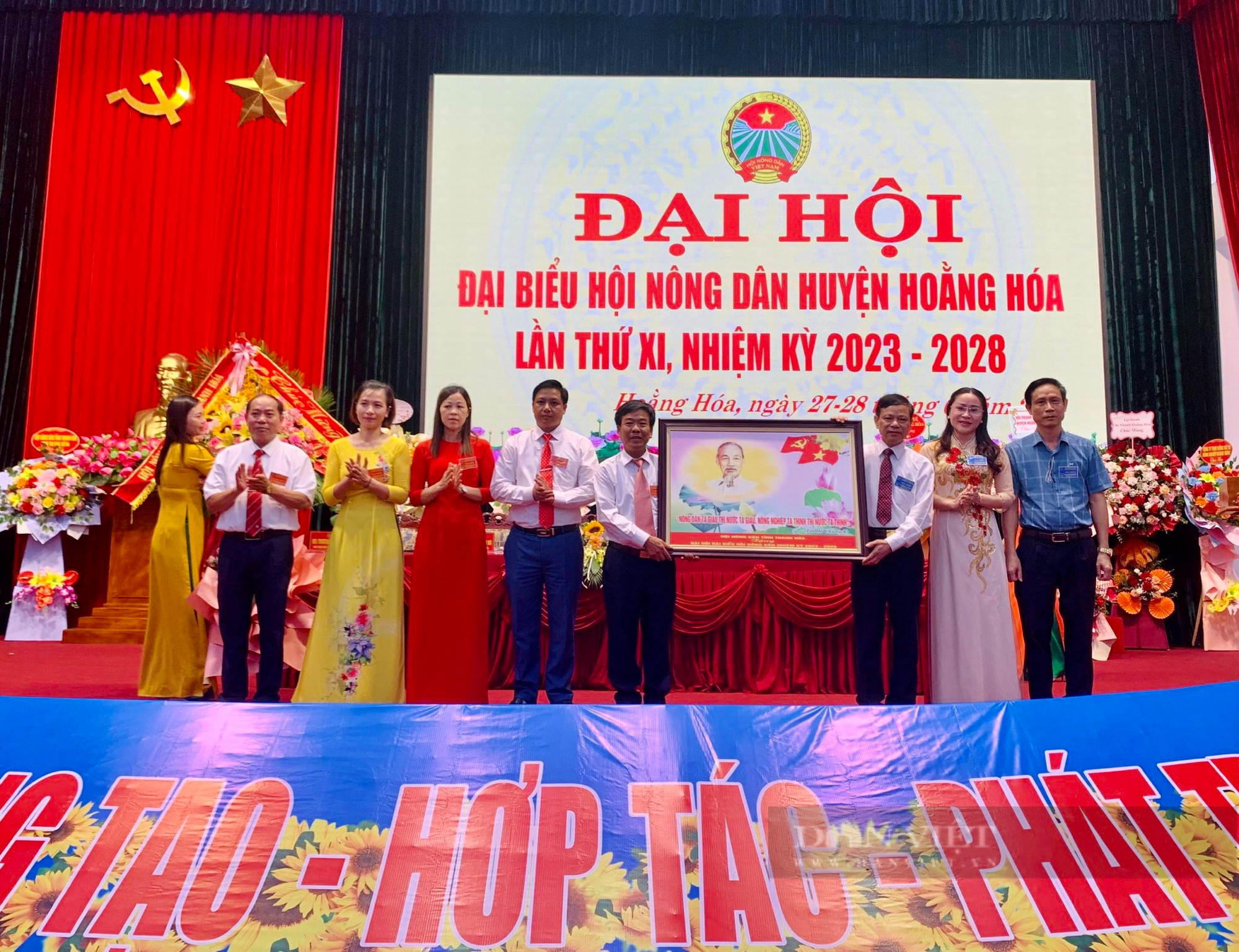 Ông Lê Bá Hải được bầu trúng cử Chủ tịch Hội Nông dân huyện Hoằng Hoá, tỉnh Thanh Hóa - Ảnh 3.