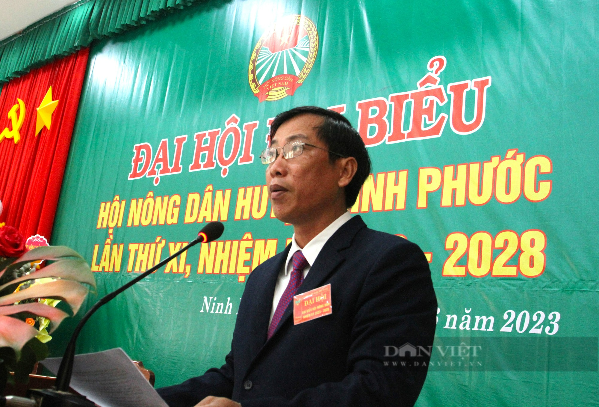 Ông Phạm Văn Thể được bầu làm Chủ tịch Hội Nông dân huyện Ninh Phước, tỉnh Ninh Thuận - Ảnh 7.