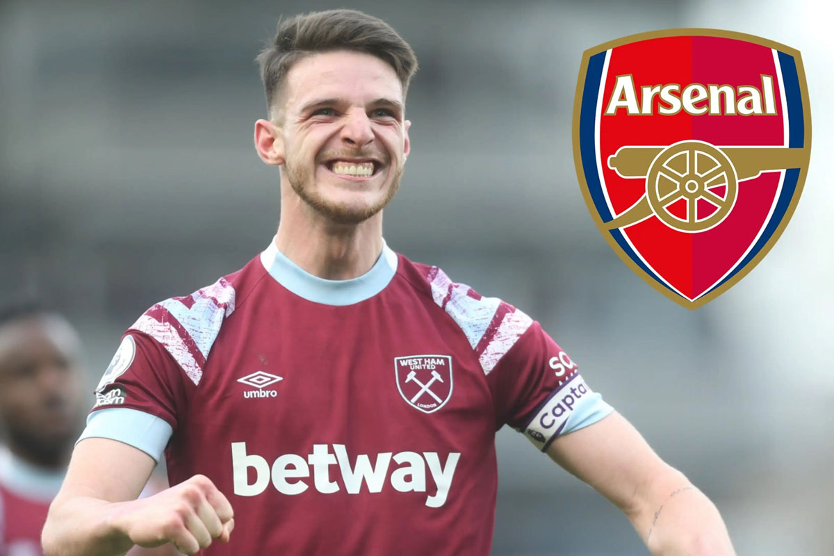 Arsenal sẵn sàng biến Declan Rice thành cầu thủ người Anh đắt nhất trong lịch sử  - Ảnh 1.