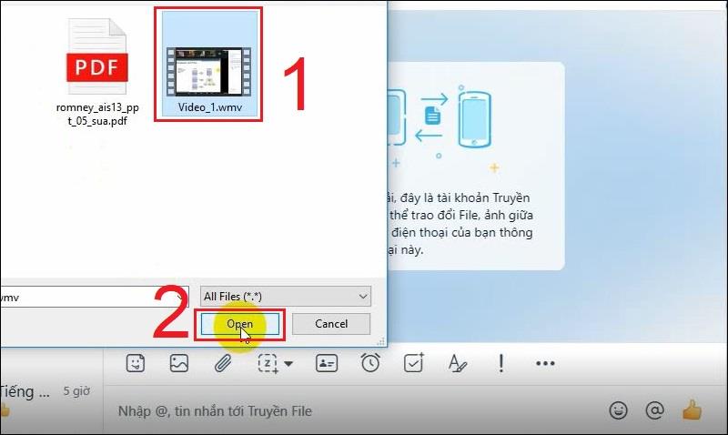 Mẹo gửi video dung lượng lớn qua Zalo trên điện thoại, máy tính đơn giản, nhanh chóng - Ảnh 3.