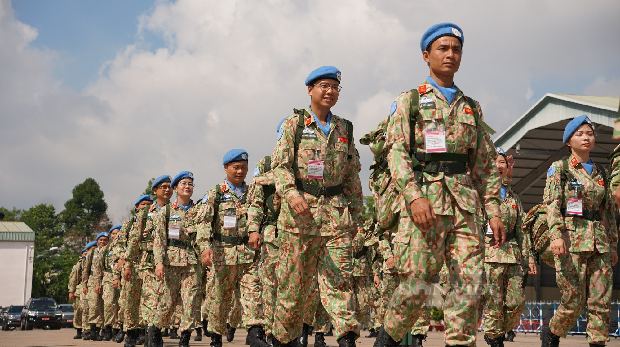 Chủ tịch nước dự lễ xuất quân của các chiến sĩ &quot;mũ nồi xanh&quot; gìn giữ hoà bình Liên Hợp Quốc - Ảnh 3.