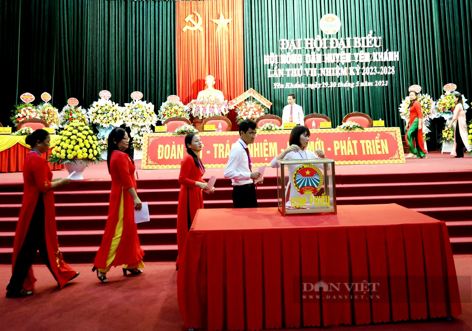 Ninh Bình: 100% số huyện, thành phố hoàn thành xong Đại hội Hội Nông dân nhiệm kỳ 2023-2028 - Ảnh 7.