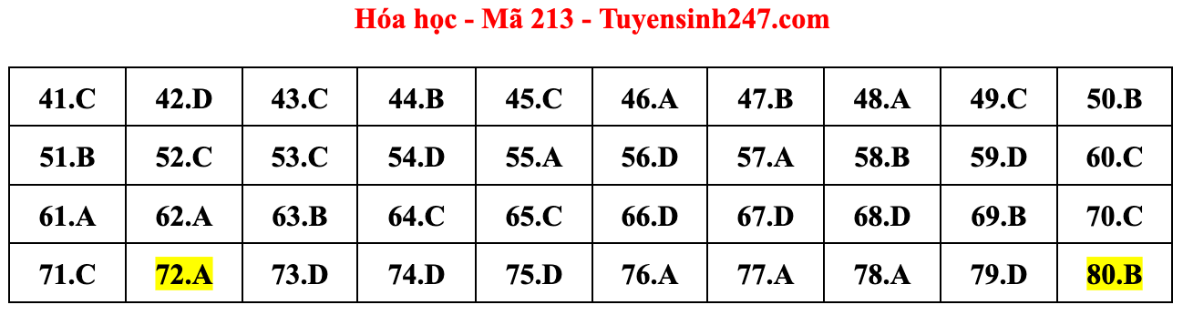 Cập nhật gợi ý đáp án đề thi môn Vật lý, Hóa học, Sinh học tốt nghiệp THPT năm 2023 theo mã đề nhanh nhất - Ảnh 8.